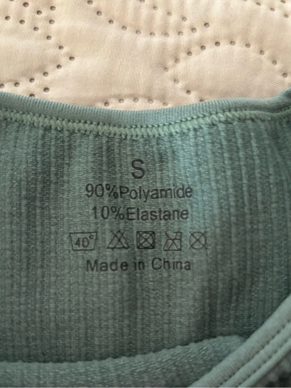 Activewear Ribbed Crop Top and High-Waist Shorts Set - Sage Green